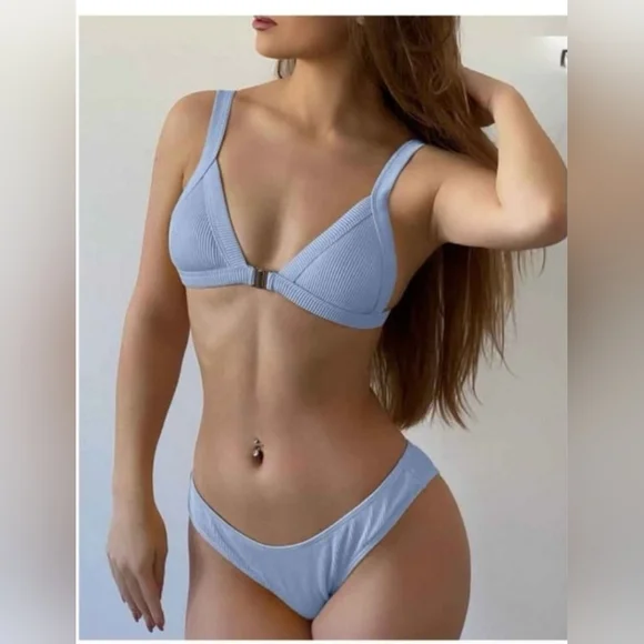 Light Blue Bikini Set - Picture 1 of 3